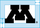 Block M with buffer space in blue